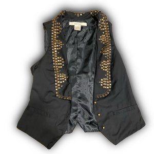 ARK & Co. Gold Studded Vest